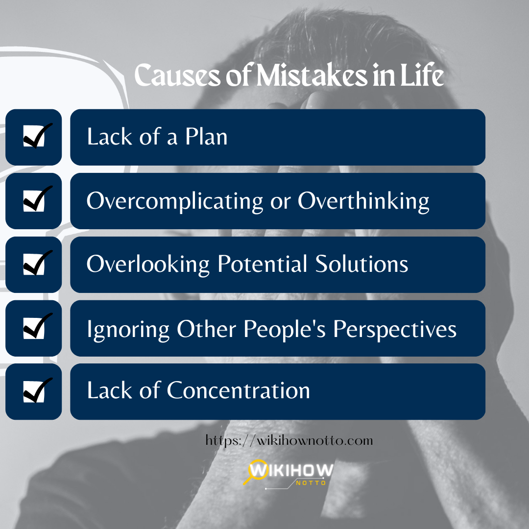 Causes of Mistakes in Life