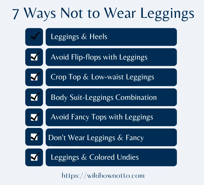 How Not to Wear Leggings
