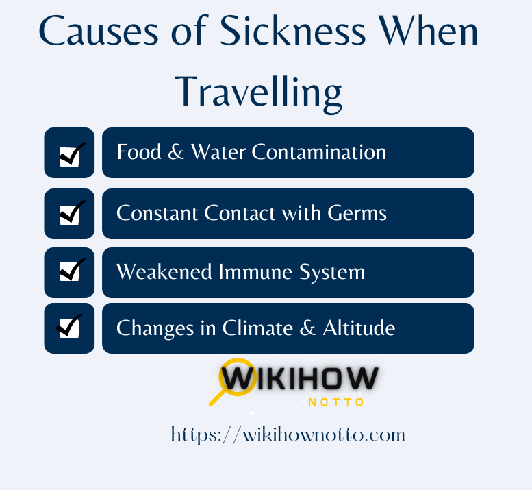 Causes of Sickness When Travelling