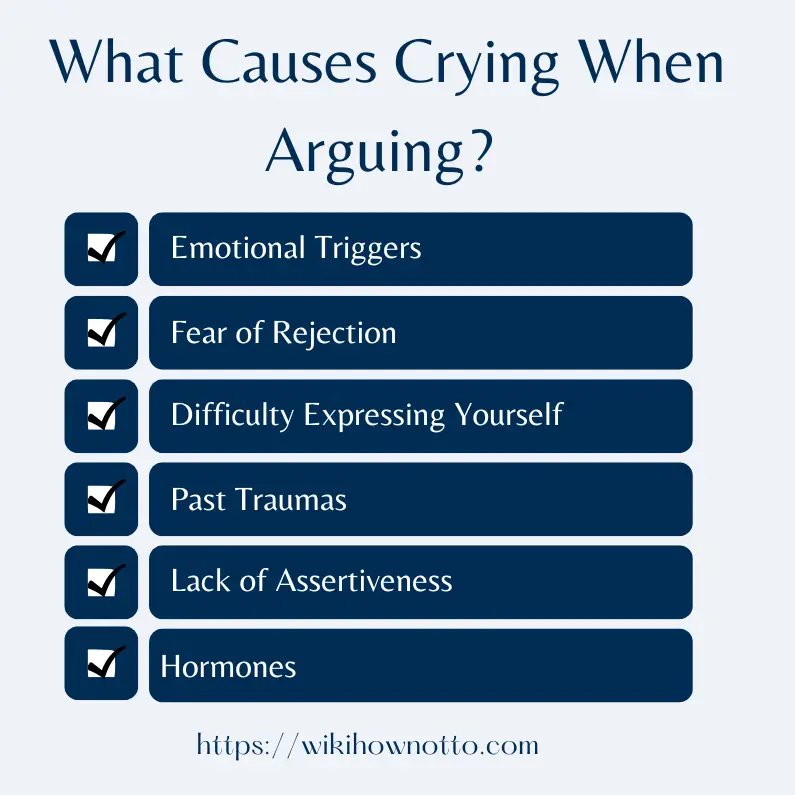 Causes of Crying When Arguing